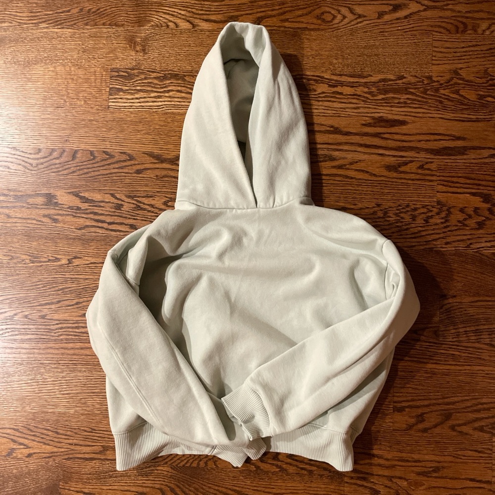 Cozy Light Green Hoodie